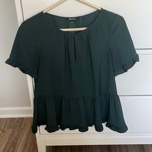 Madewell Peplum Blouse
